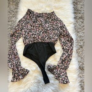 Floral bodysuit